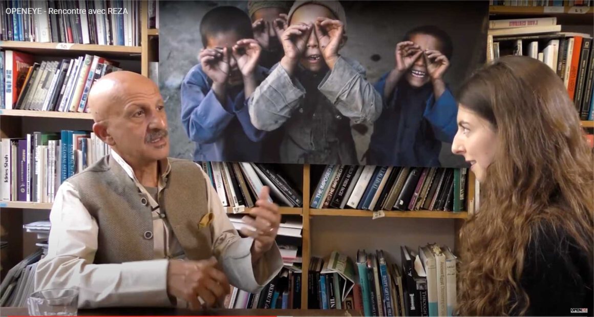 entretien-Reza-et-Laura-Samori Reza interviewé par Laure Samori, octobre 2019
