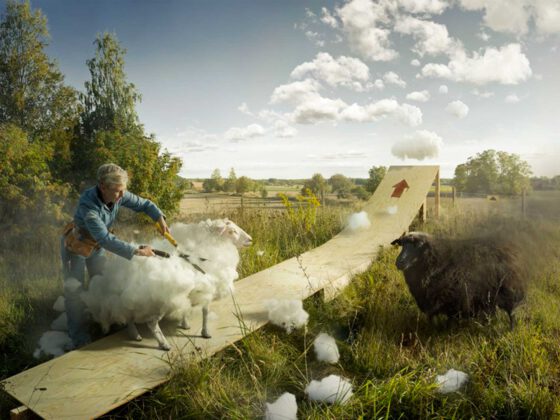 Erik Johansson « Cumulus and thunder »