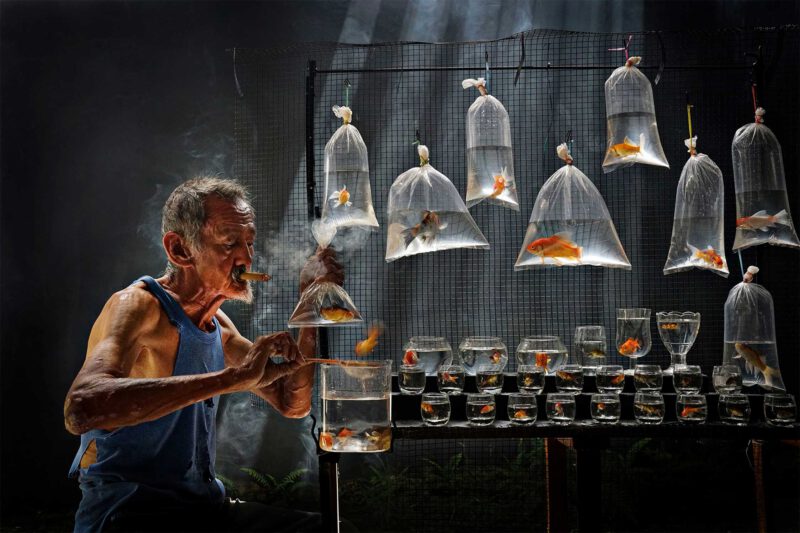 Fish seller - Fire Leong Soon Seng