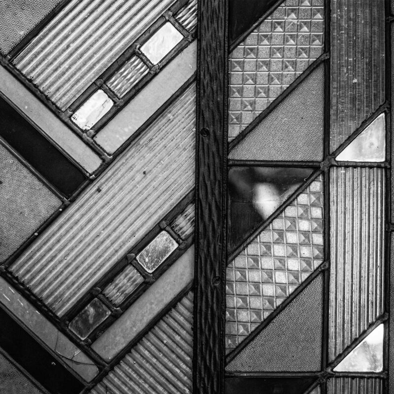 Hôtel Splendid de Dax - Marianne Le Morvan et Pierre Dupin- Détail vitrail escalier